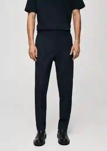 Pantalón Marius Navy Talla 42 Hombre Mango