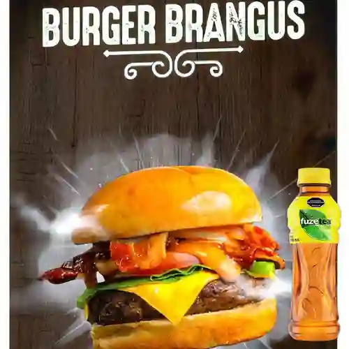 Combo Burguer Brangus + Fuze Tea Limón 400ML