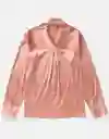 Camisa Mujer Rosa Talla MEDIUM 5952615 American Eagle
