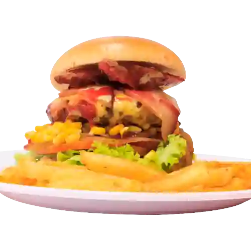Hamburguesa Miste Chicharron