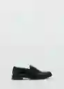 Zapatos Parismo Negro Talla 40 Hombre Mango