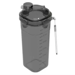 Novedades Plasticas Frasco Hermético Keep go Humo 600 mL