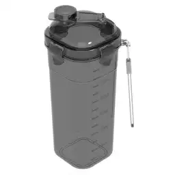 Novedades Plasticas Frasco Hermético Keep go Humo 600 mL