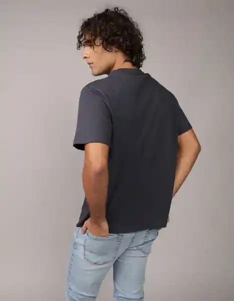 Camiseta Hombre Negro Talla Medium 4600167 American Eagle