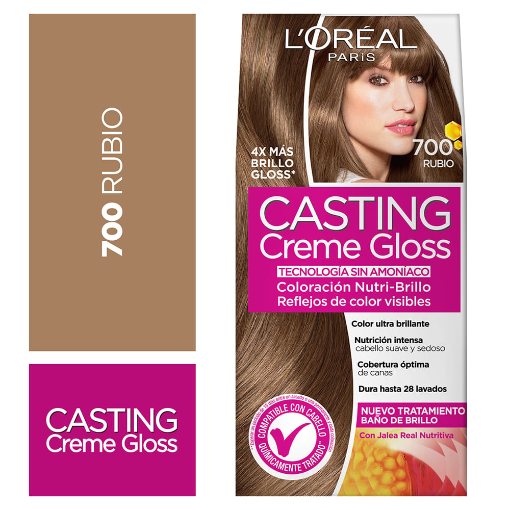 Loreal Paris Tinte Capilar Tono 700 Rubio
