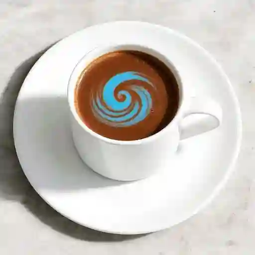 Corazon Chocolate Negro & Azul B.