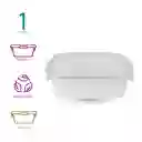 Contenedor de Alimentos Blanco Miniso