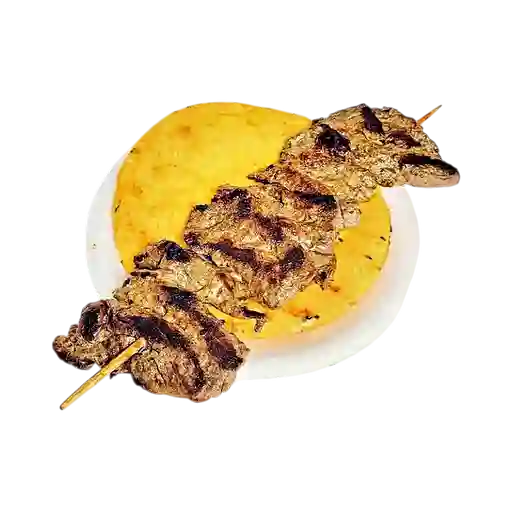 Arepa con Carne