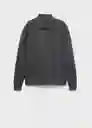 Buzo Sudadera Bola Gris Oscuro Vigore Talla M Hombre Mango
