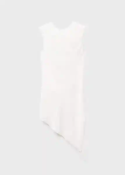 Top Harry Blanco Talla M Mujer Mango