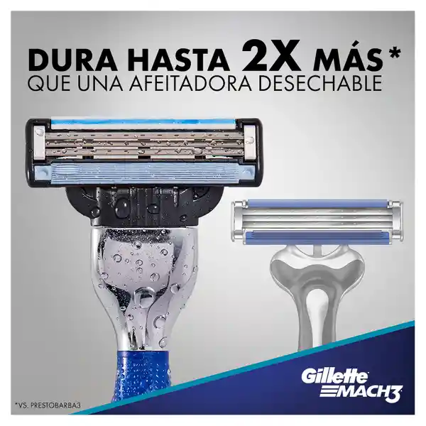Gillette Mach3 Afeitadora Recargable X 1