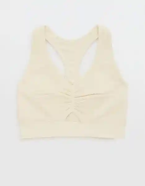 Top Deportivo Aerie Beige Talla: Medium American Eagle