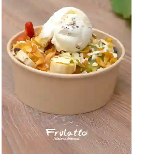 Bowl de Frutas con Helado
