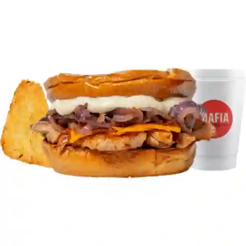 Combo - Chicken Melt Sandwich