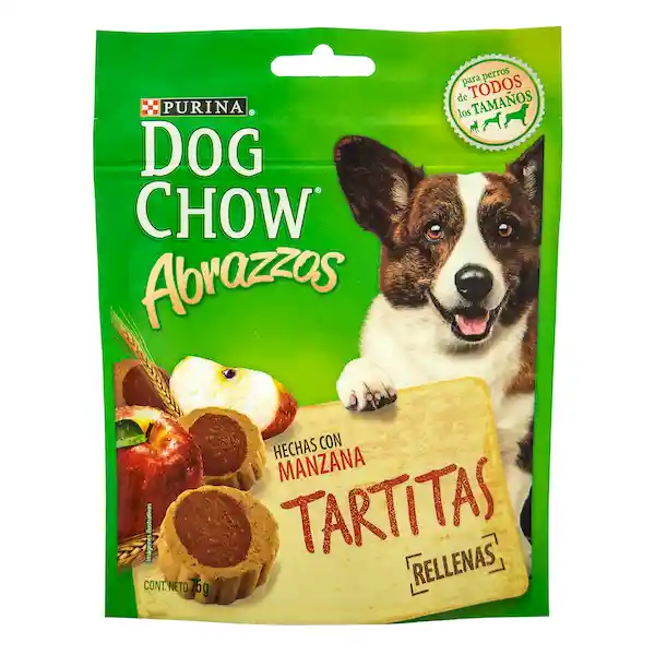 Dog Chow Snacks Bocaditos Tartitas de Manzana