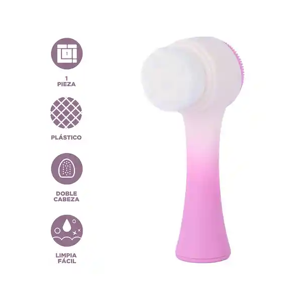 Cepillo de Limpieza Facial de Dos Cabezas Con Degradado Miniso