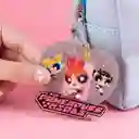 Llavero Corazón Serie Las Chicas Superpoderosas Plateado Miniso