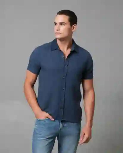 Camisa Hombre Azul XL 112 112G007_AZU194024 Rifle