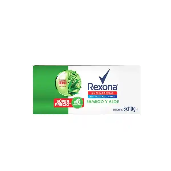 Rexona Jabón Antib Bamboo