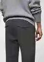 Pantalón Murlo Gris Talla 42 Hombre Mango
