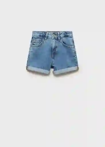 Short Chip Tejano Medio Talla 12 Niñas Mango