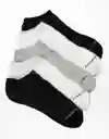 American Eagle Pack de Medias Tobilleras Multicolor T One Size