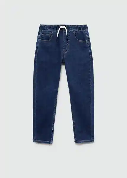 Jean Comfy Tejano Oscuro Talla 11 Niños Mango