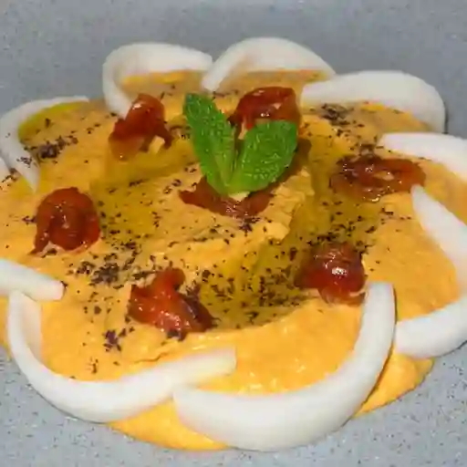 Hummus de pimentón