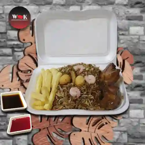 Wok Costillitas Bbq