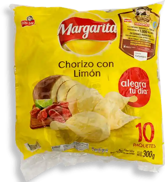 Margarita Papa Chorizo Limón