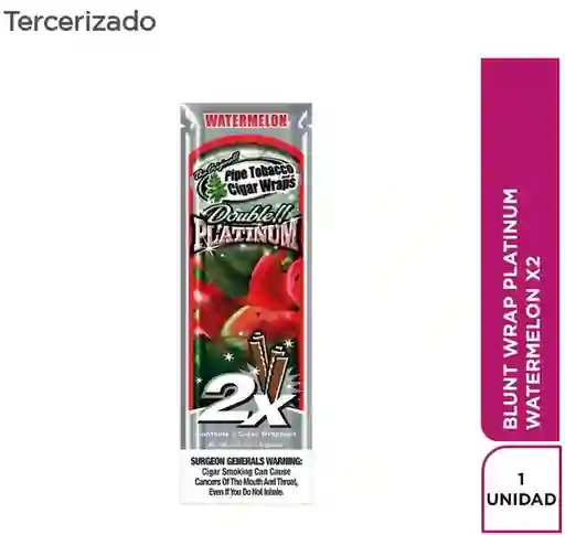Blunt Wrap Papel de Fumar Platinum Watermelon