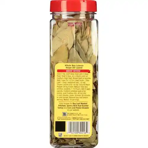 McCormick Mccormick Hojas De Laurel Whole Bay Leaves