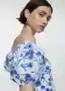Vestido Garci Offwhite Talla S Mujer Mango