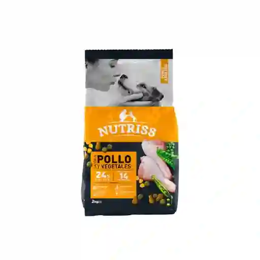 Nutriss Alimento Para Perros Adulto Pollo y Vegetales