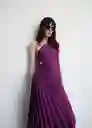 Vestido Claudia Morado Talla S Mujer Mango