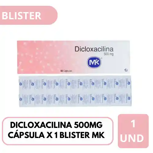 Mk Dicloxacilina Blister (500 mg)