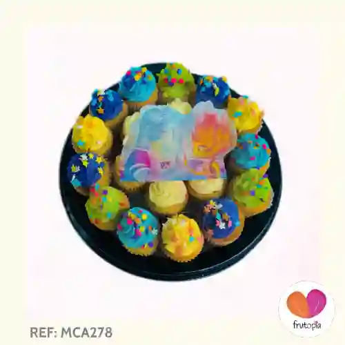 Minicupcakes X 20 Elementos Mca278