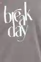 Ragged Camiseta Break Day Color Café Taupe Talla L