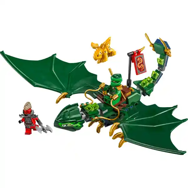 Set Construcción Dragón Verde Del Bosque de Lloyd Lego