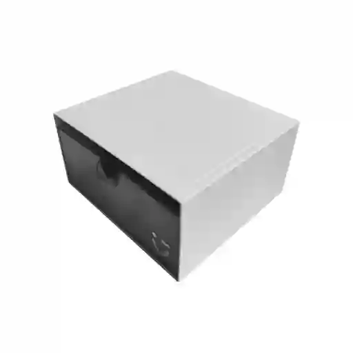 Organizador Una Sola Capa Serie Silvery Gray Gris Claro Miniso