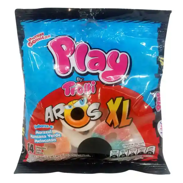 Gomas Trolli Play Aros Xl Xg