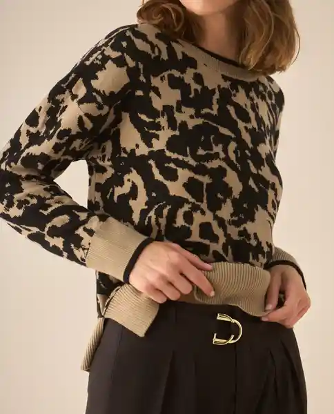 Saco Tejido Negro Noche Ultraoscuro Talla L 663G200 Esprit