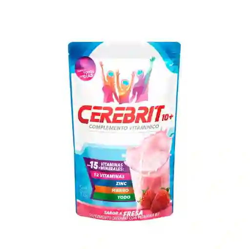 Cerebrit Bebida en Polvo + Fresa