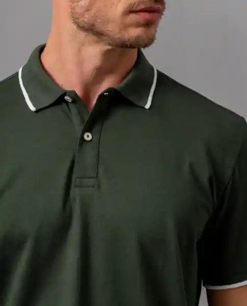 Camiseta Hombre Verde Talla S 190415Y Rifle