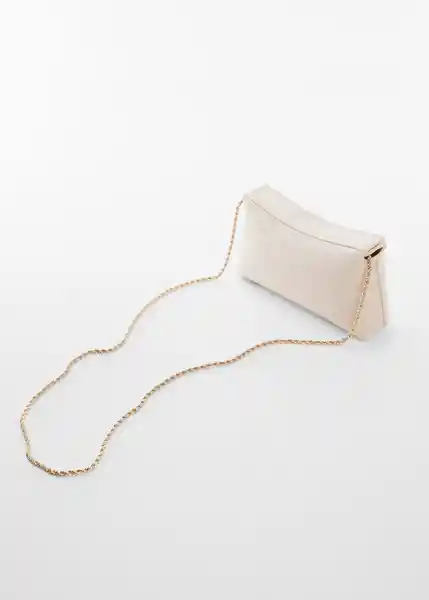 Bolso P Marion Off White Talla 99 Mujer Mango