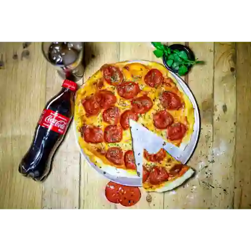 Salami + Coca Cola