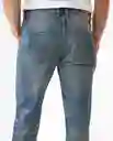 Jean Slim-Morrison Herit Azul Frances Medio 34/32 Chevignon