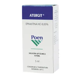 Atergit Solución Oftálmica (0.05 %)