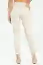 Pantalón Siena Skinny Color Beige Medio Talla 8 Ragged
