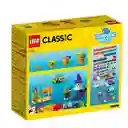 Set Construcción Classic Ladrillos Creativos Transparentes Lego